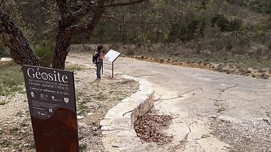VIENS - Saint-Amas et la dalle à empreintes