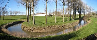 Cycling route around Rebecq in Roman Païs