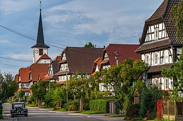 Hiking tour between Seebach and Schleithal