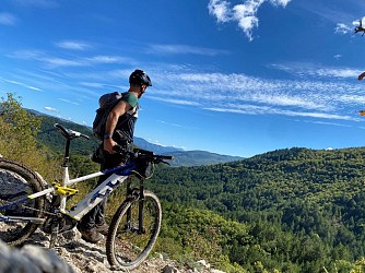 Aux portes de la vallée du Jabron à VTT (N°15)