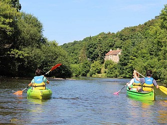 Itinérance nautique sur le fleuve "Orne" - en canoë kayak ou stand up paddle