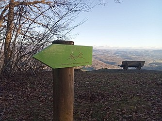 La montée aux Orgues par les chemins du Sacristain et de la Vierge - Parcours PAPSE - 7 km