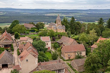Les crêtes du Haut-Mâconnais - D'Azé à Tournus