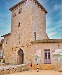 Le Sentier des Pigeonniers à Sarrant