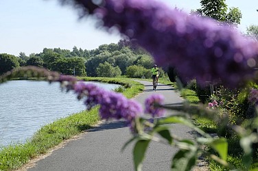 Sarreguemines à sarralbe par le canal