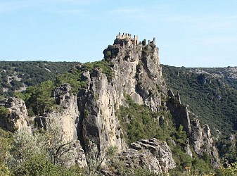 Derrière Saint-Guilhem-le-Désert