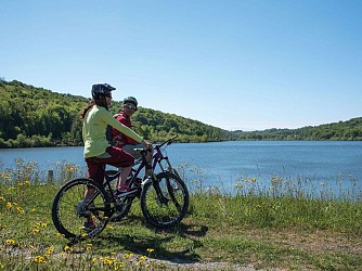 Lembeye : le chemin des lacs à VTT