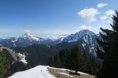 Randonnée jusqu'à la Pointe de la Croix
