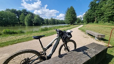VTT-VTC link (L6) St Trivier de Courtes - Plan d'eau de Mépillat