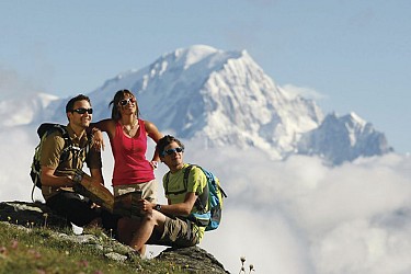 Chemin du Canal depuis Arc 1600