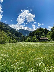 Le sentier du Val Montjoie, de Saint-Gervais aux Contamines