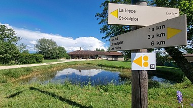 MTB-VTC circuit n°26 (black) - Tour de St Didier d'Aussiat