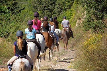 Saint Affrique horse riding circuit
