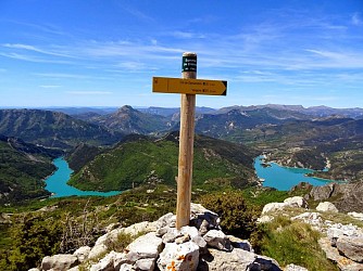 The peak of Mount Crémon