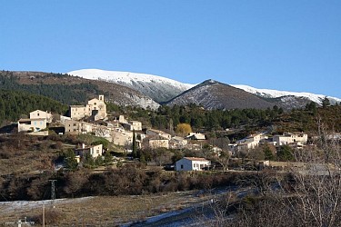 SAINT-JURS - Le sommet de l'Agra