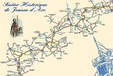 SENTIER HISTORIQUE DE JEANNE D’ARC - GR703®