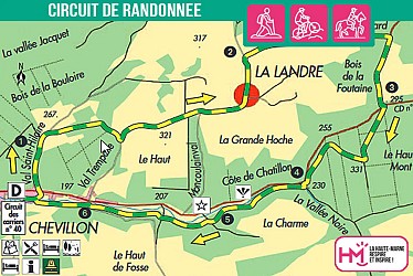 ENTRE PLATEAUX ET VALLÉES - PR N°58