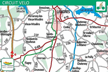 VOIE VERTE LANGRES STS-GEOSMES ORCEVAUX