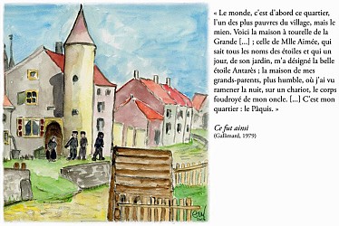 SUR LES PAS DE MARCEL ARLAND A VARENNES-SUR-AMANCE