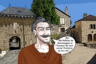 CIRCUIT DE DECOUVERTE SCENARISEE DE MONTSAUGEON AVEC BARTHELEMY