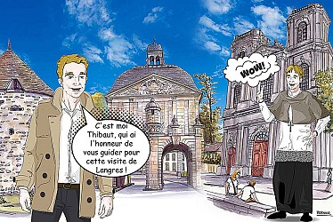 CIRCUIT DE DECOUVERTE SCENARISEE DE LANGRES AVEC THIBAUT