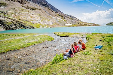 Alpe d'Huez Tour du lac blanc