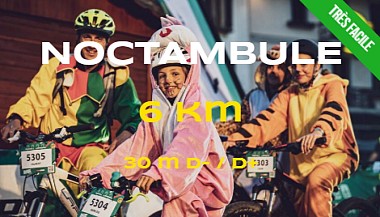 La Noctambule - 6 km - Circuit VTC