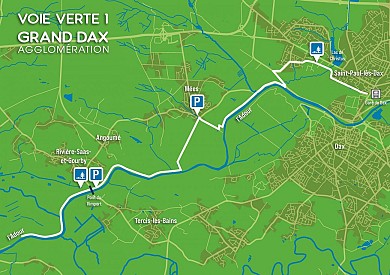 Voie verte 1 du Grand Dax