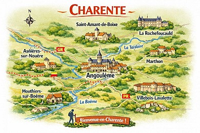 GR de Pays - Entre Angoumois et Périgord