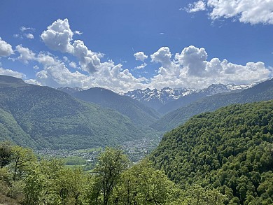 LE COL DES PRADETS AU DÉPART DE LA GARE DE LUCHON