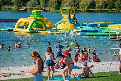 Balade à roulettes : Le tour du lac des Dagueys