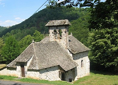 Base VTT FFCT du Carladez - La chapelle de Lez