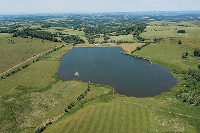 Graissac et le lac des Chèvres - VTT N°15 Bleu