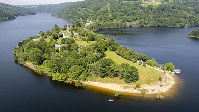VTT FFCT du Carladez - La presqu'île de Laussac
