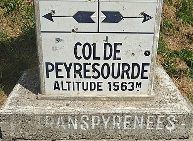 CYCL - MONTÉE DU COL DE PEYRESOURDE DEPUIS LUCHON