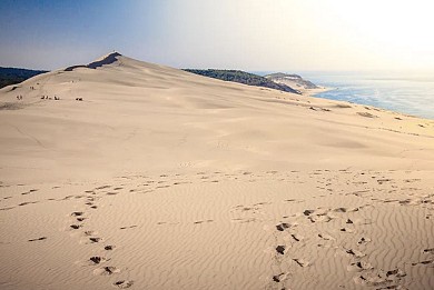 Boucle entre bassin d'Arcachon et dune du Pilat