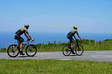 Lizarrieta - Ibardin en vélo de route au dépar ...