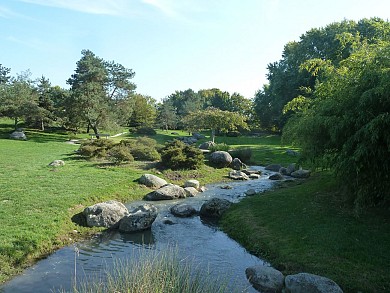 Balade à roulettes : Le parc floral de Bordeaux