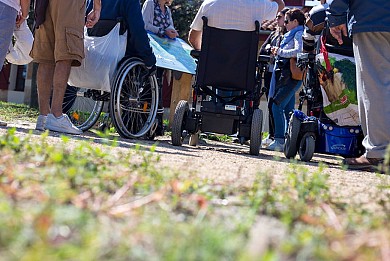 Balade à roulettes : L'étang d'Ornon