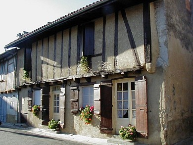 Boucle de la bastide à Monségur
