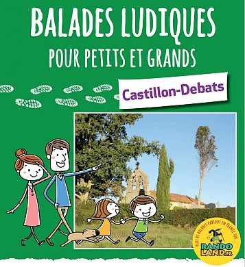 Castillon-Debats randoland en famille