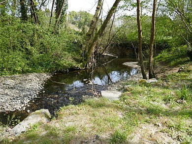 Larreule : les Bénédictins à VTT
