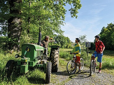 Maucor : du Pont Long aux coteaux à VTT