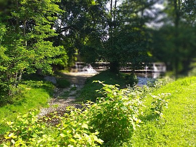 Sauvagnon : dans la plaine du Pont Long
