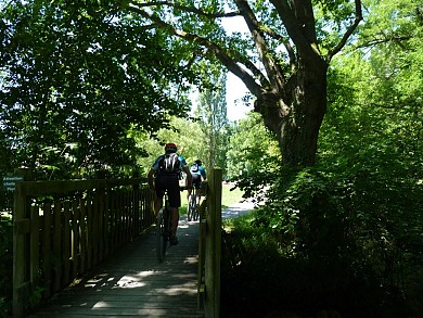 Montardon : le Tour du Luy de Béarn à VTT