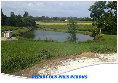 Boucle à cheval vers Salignac de Mirambeau au  ...