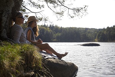 Sentier du Lac du Merle aux sagnes de Vialavert