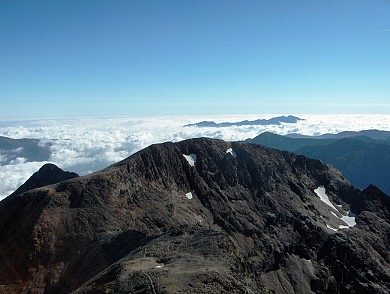 Le Montcalm (3077m) et la pique d’Estats (3143 ...