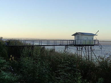 Balade à roulettes : Le port de Plassac