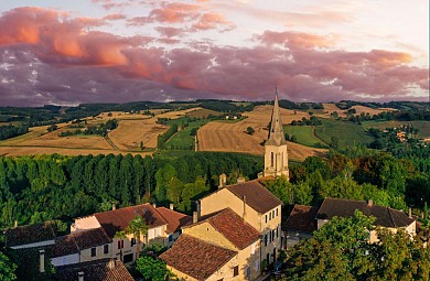 Castéra-Verduzan - Ordan-Larroque à vélo